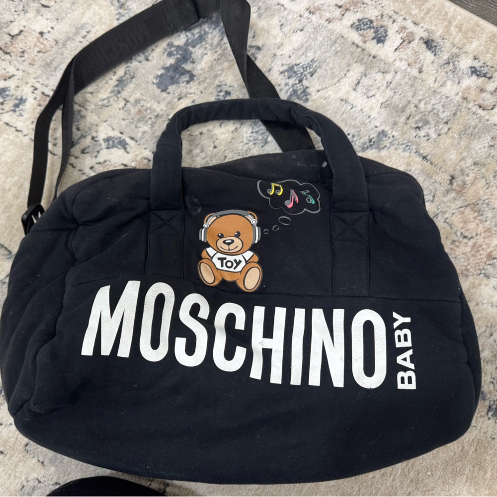 Authentic Moschino Baby Diaper Bag
